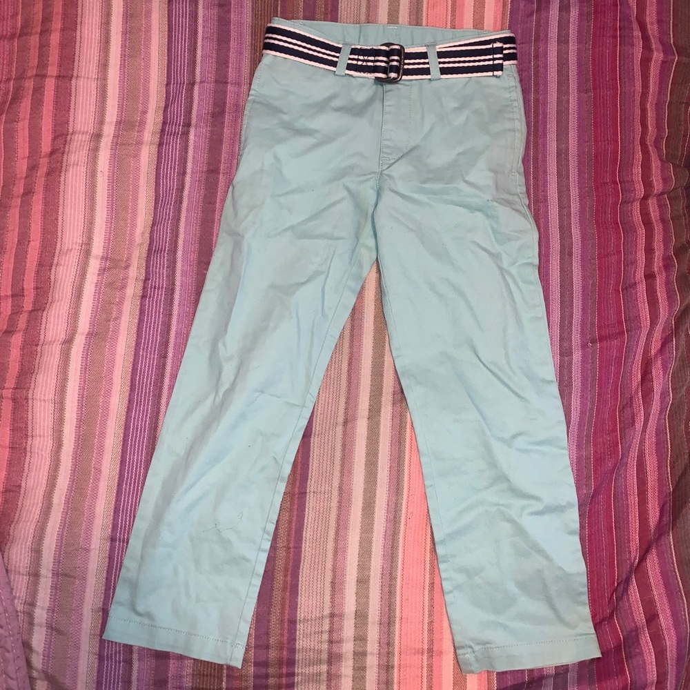 Blue Boys Dress Pants